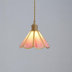 Lione Suspension en vitrail rose - Neutralighting