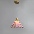 Lione Suspension en vitrail rose - Neutralighting
