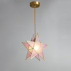 Lione Suspension en vitrail rose - Neutralighting