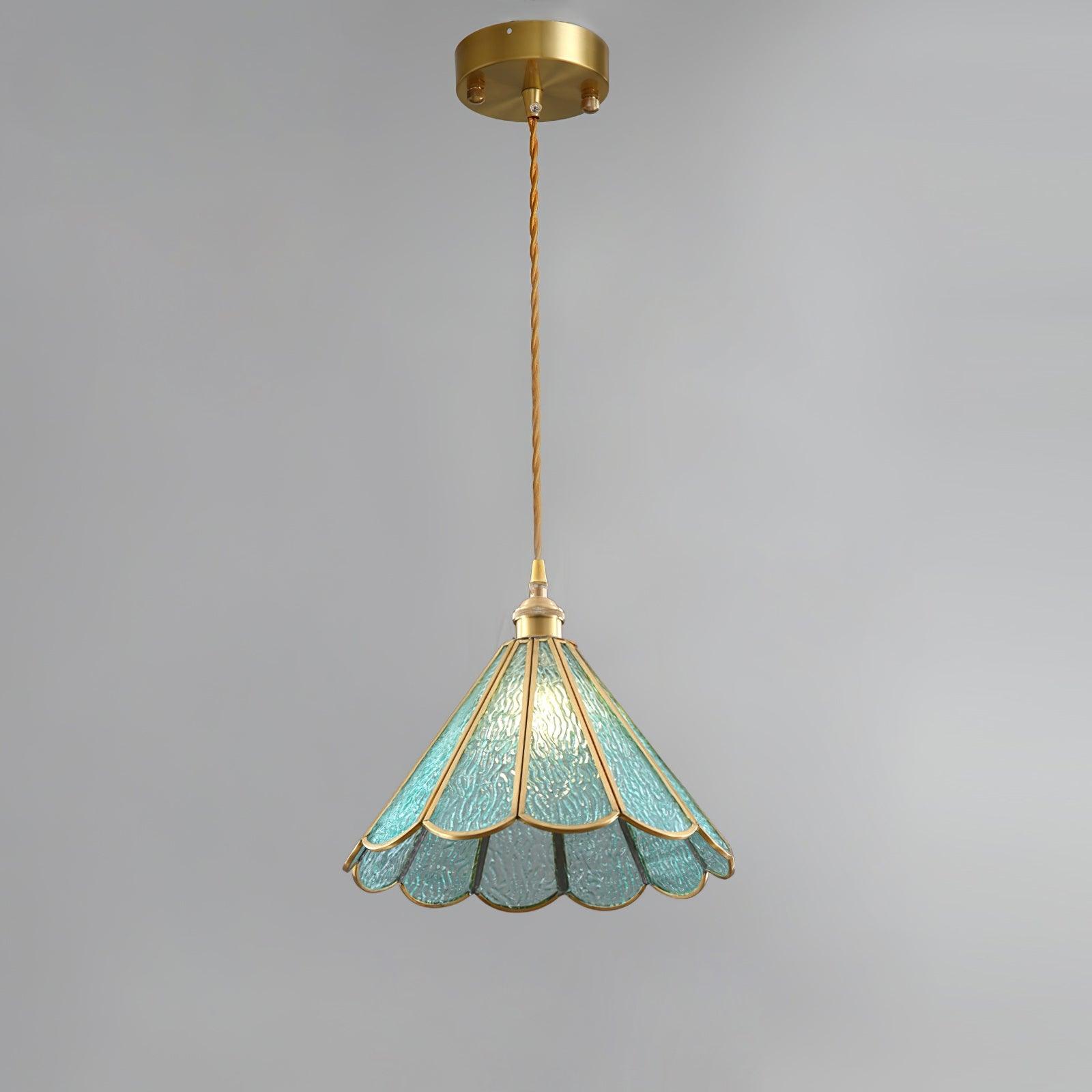 Lione Suspension en vitrail rose - Neutralighting