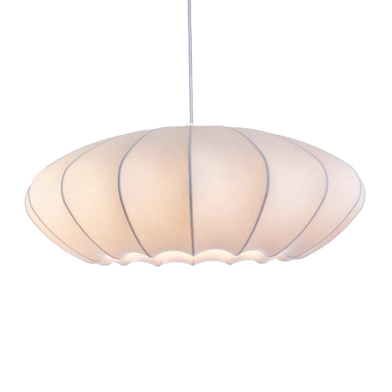 Petalat Suspension Élégante en Soie - Neutralighting