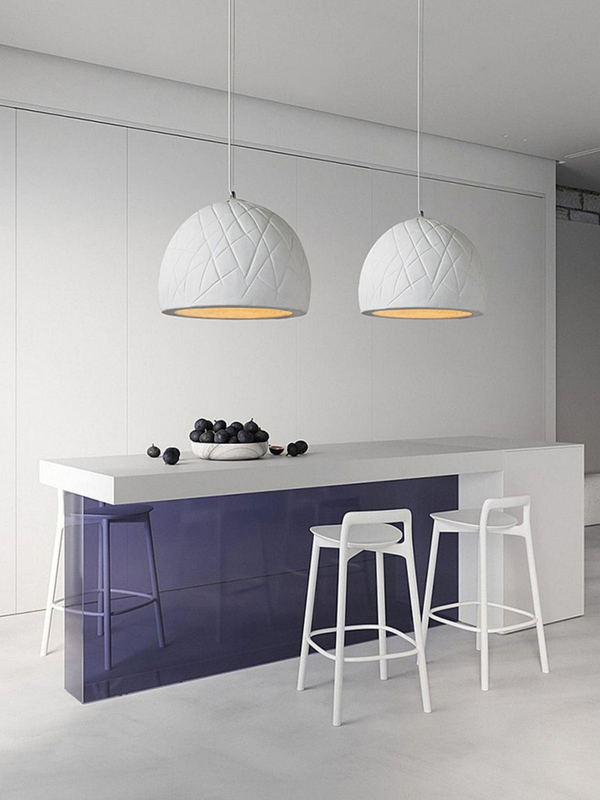 Cashaor Suspension en Plastique Art Nordique Wabi - Neutralighting