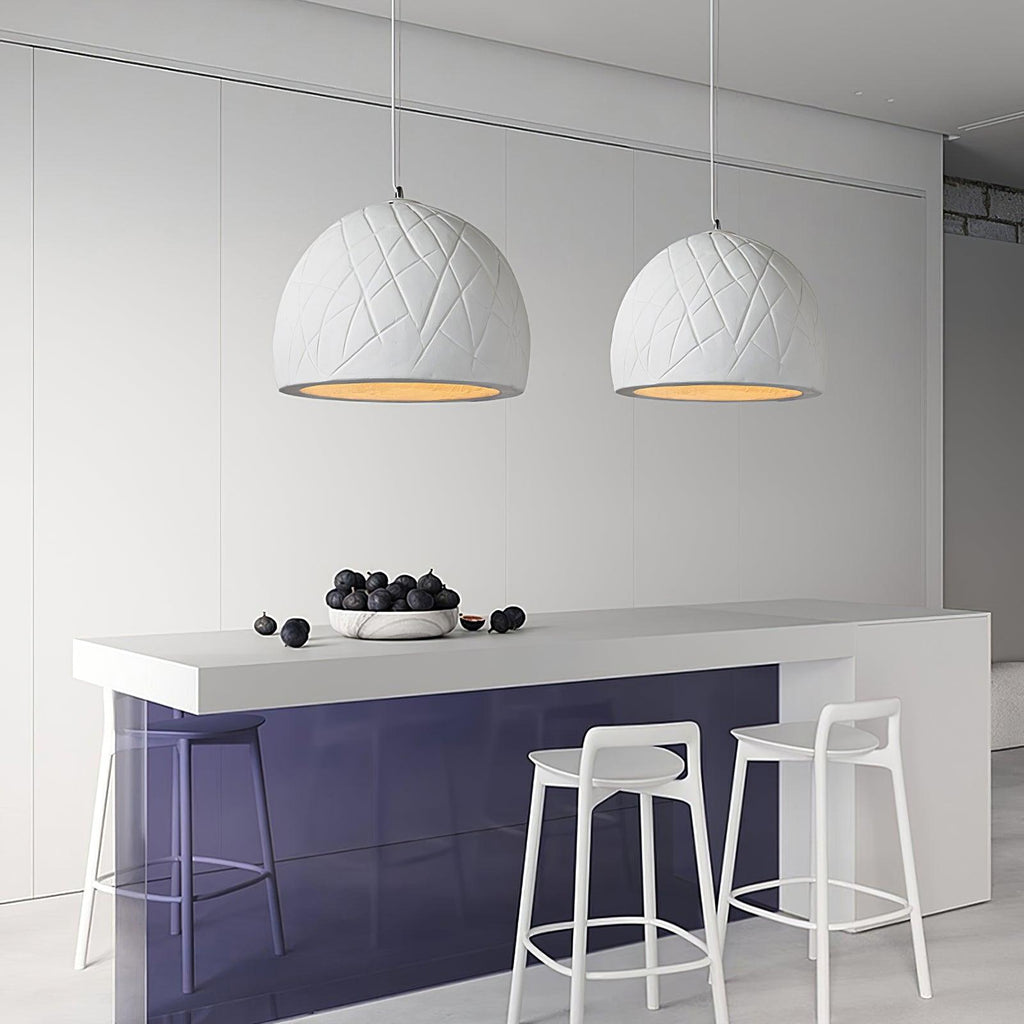 Cashaor Suspension en Plastique Art Nordique Wabi - Neutralighting