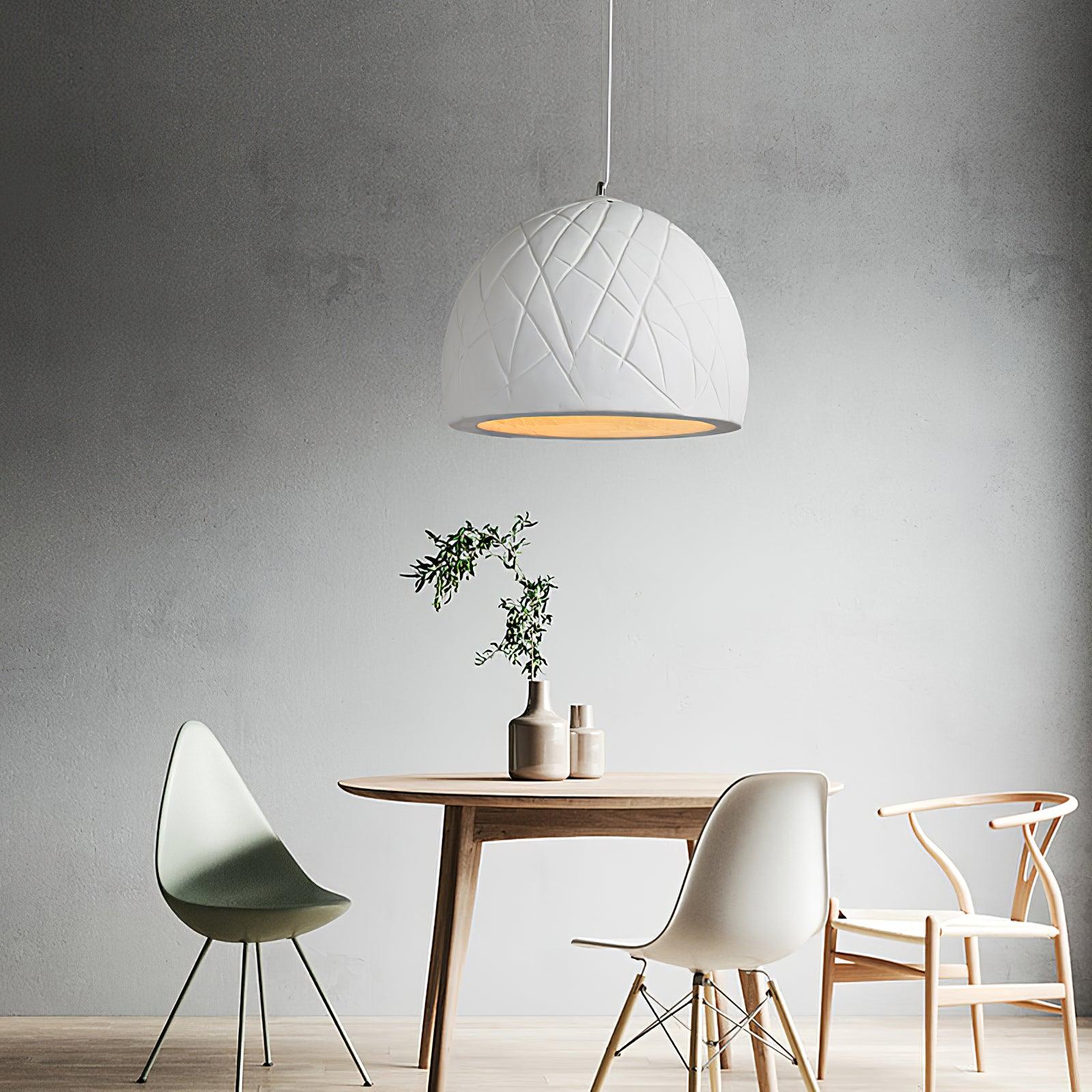 Cashaor Suspension en Plastique Art Nordique Wabi - Neutralighting