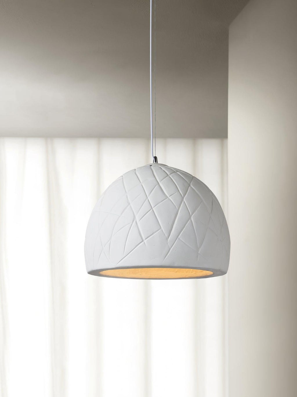 Cashaor Suspension en Plastique Art Nordique Wabi - Neutralighting