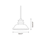 Ritta Lampe Pendante Abat-jour Travertin Sculpté - Neutralighting