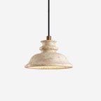 Ritta Lampe Pendante Abat-jour Travertin Sculpté - Neutralighting