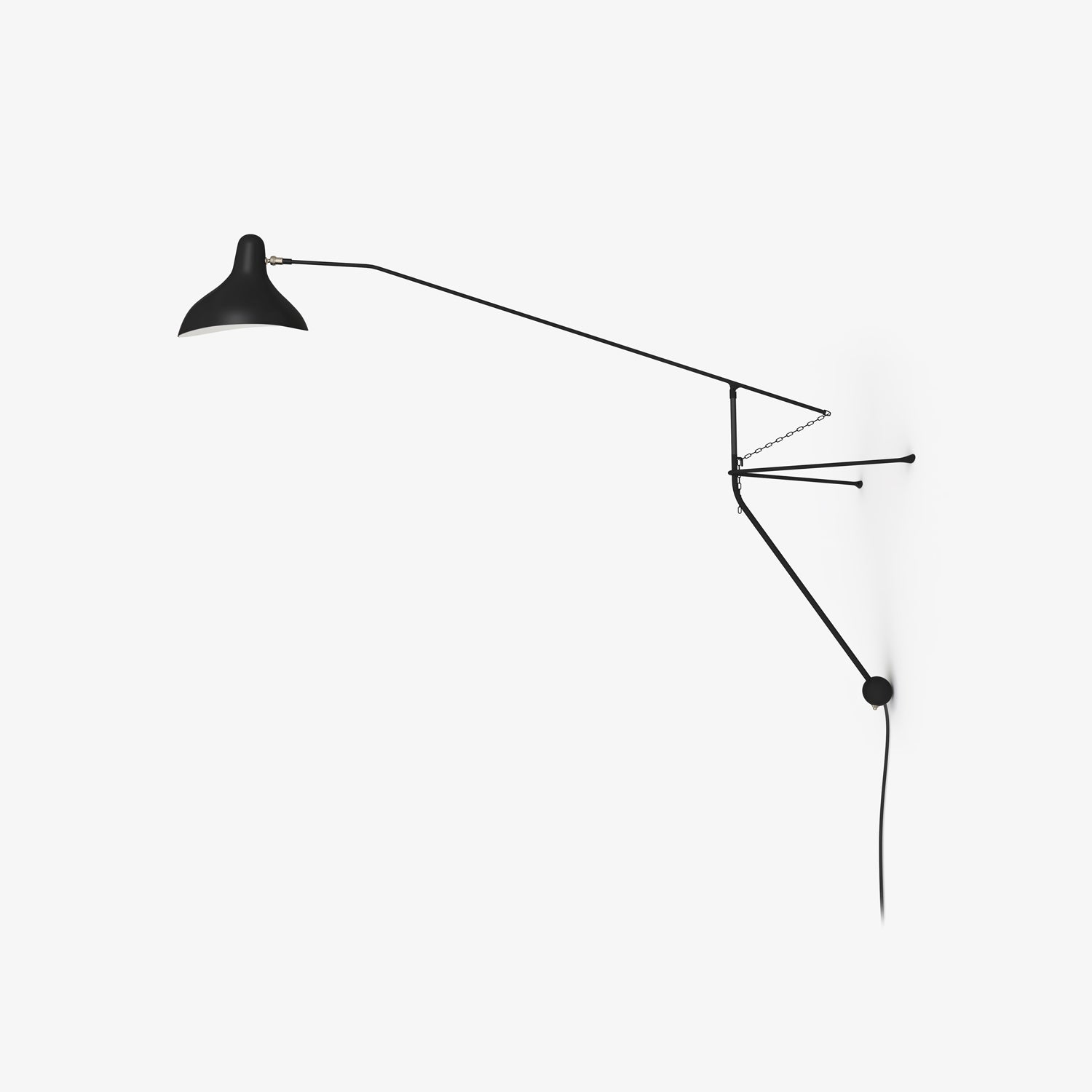 Ivsolarae Modern Minimalist Arm Wall Lamp - Neutralighting