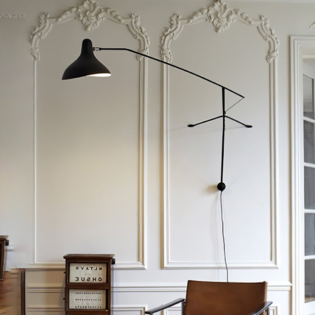 Ivsolarae Modern Minimalist Arm Wall Lamp - Neutralighting