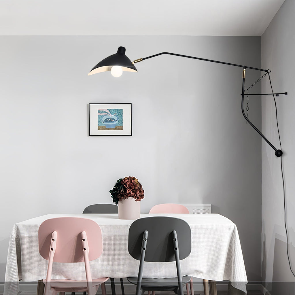 Ivsolarae Modern Minimalist Arm Wall Lamp - Neutralighting