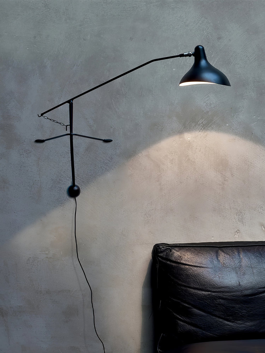 Ivsolarae Modern Minimalist Arm Wall Lamp - Neutralighting