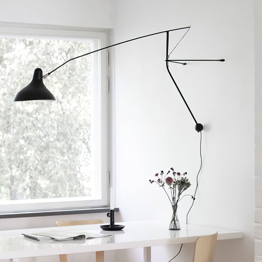 Ivsolarae Modern Minimalist Arm Wall Lamp - Neutralighting