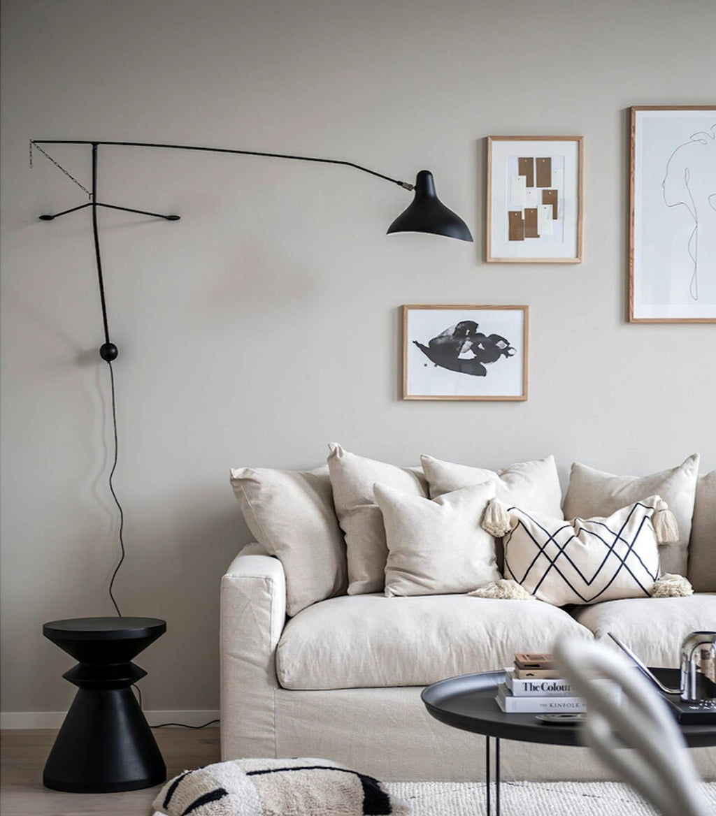 Ivsolarae Modern Minimalist Arm Wall Lamp - Neutralighting