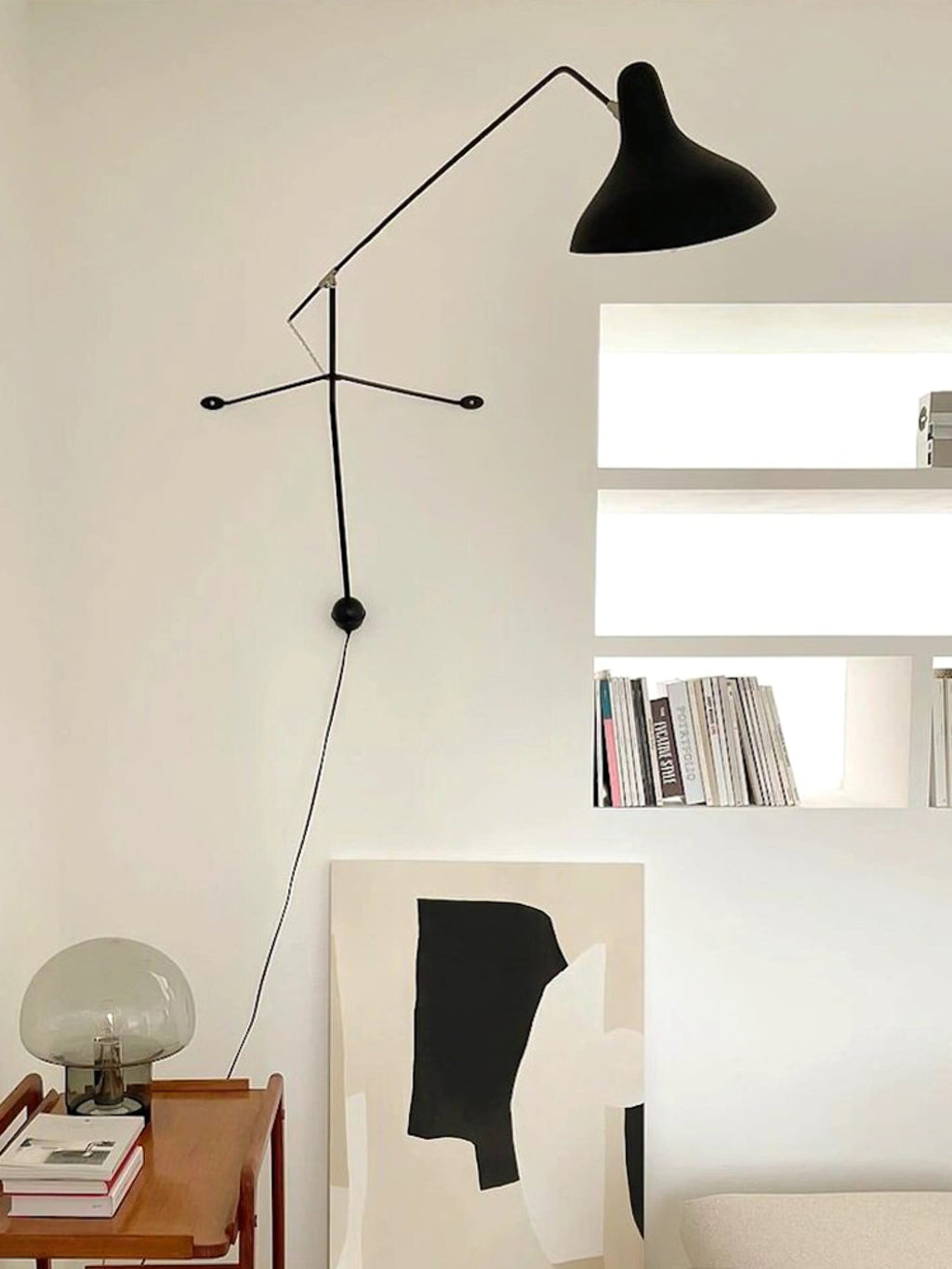 Ivsolarae Modern Minimalist Arm Wall Lamp - Neutralighting