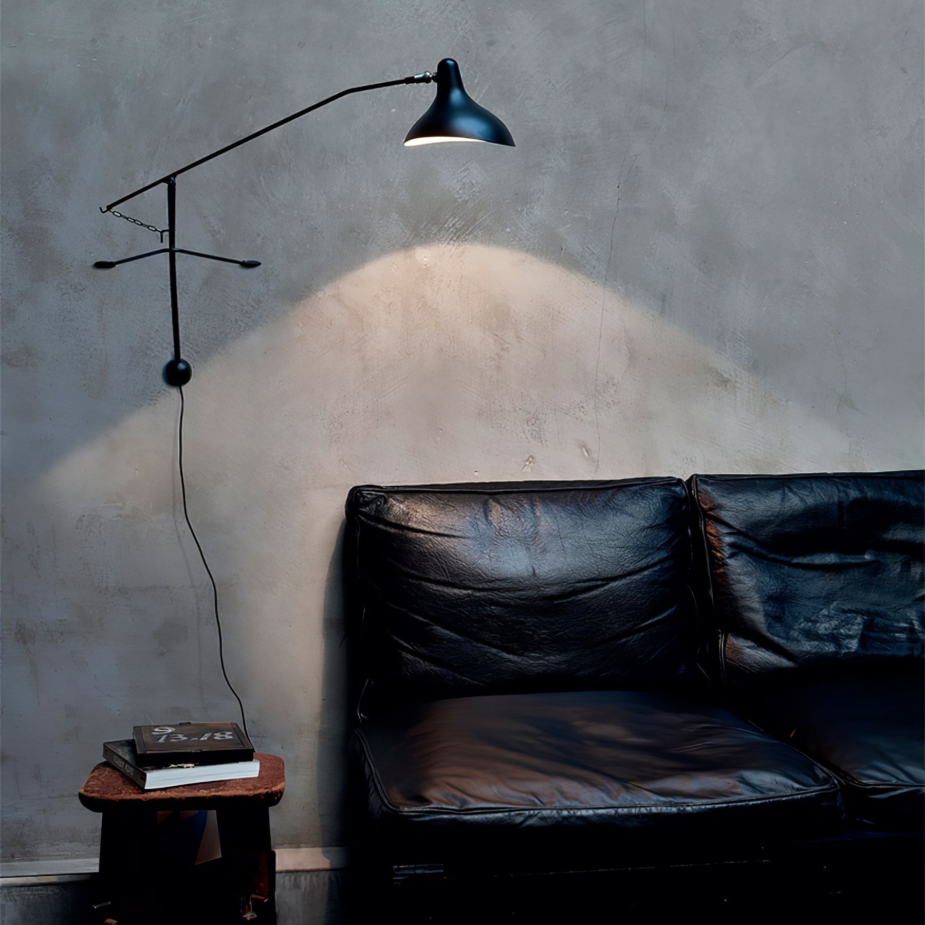 Ivsolarae Modern Minimalist Arm Wall Lamp - Neutralighting