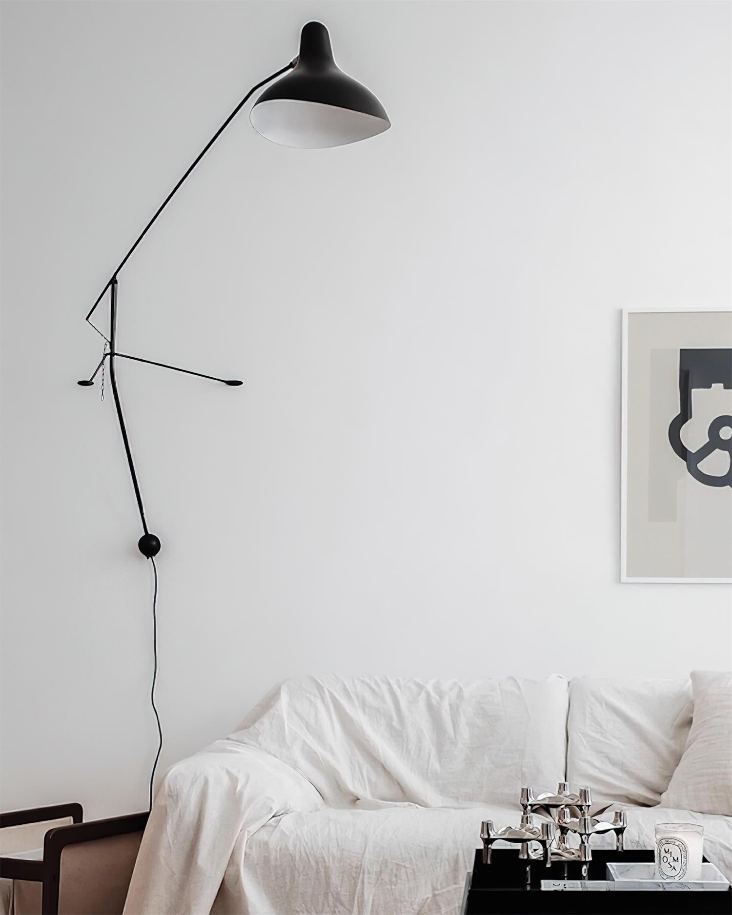 Wall Lamp Applique Industrielle à Bras Pivotant Réglable - Neutralighting
