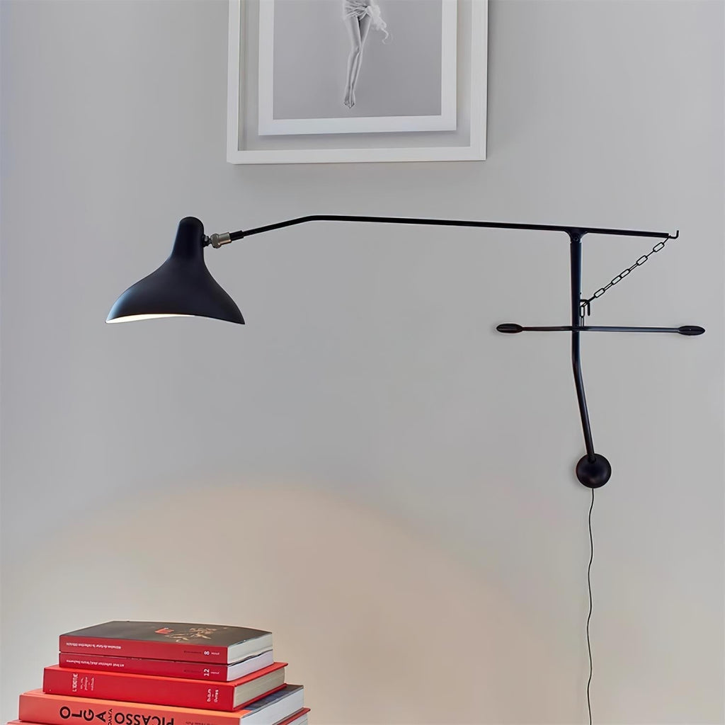 Wall Lamp Applique Industrielle à Bras Pivotant Réglable - Neutralighting