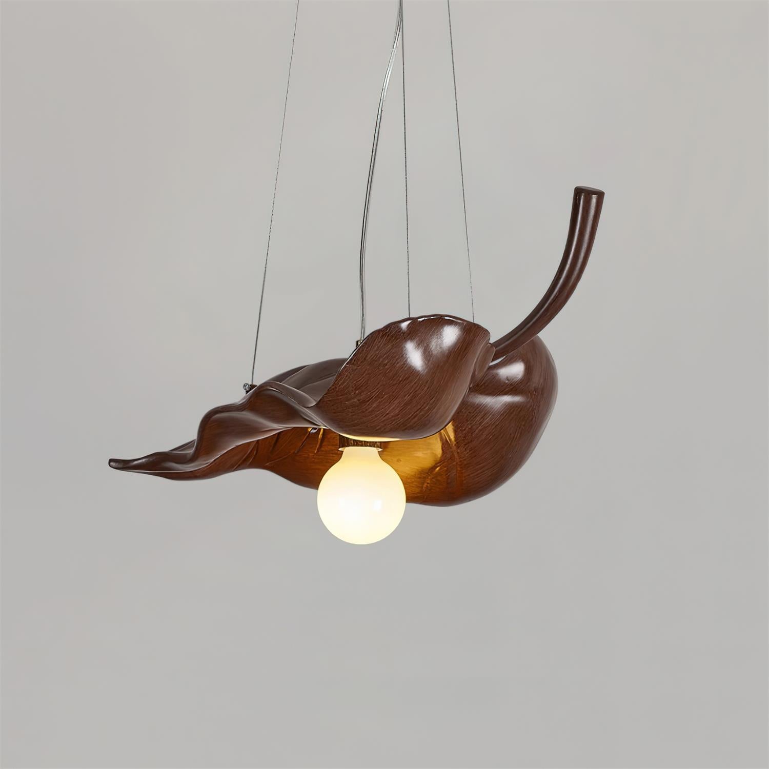 Maple Leaf Lampe Pendante Résine Organique Élégance - Neutralighting