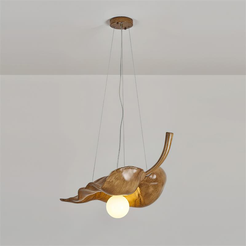 Maple Leaf Lampe Pendante Résine Organique Élégance - Neutralighting