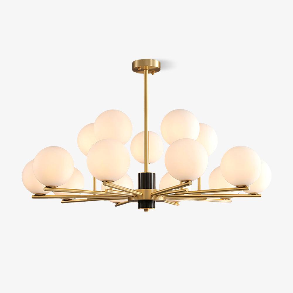 Covynel Lustre en Laiton Mi-Siècle - Neutralighting