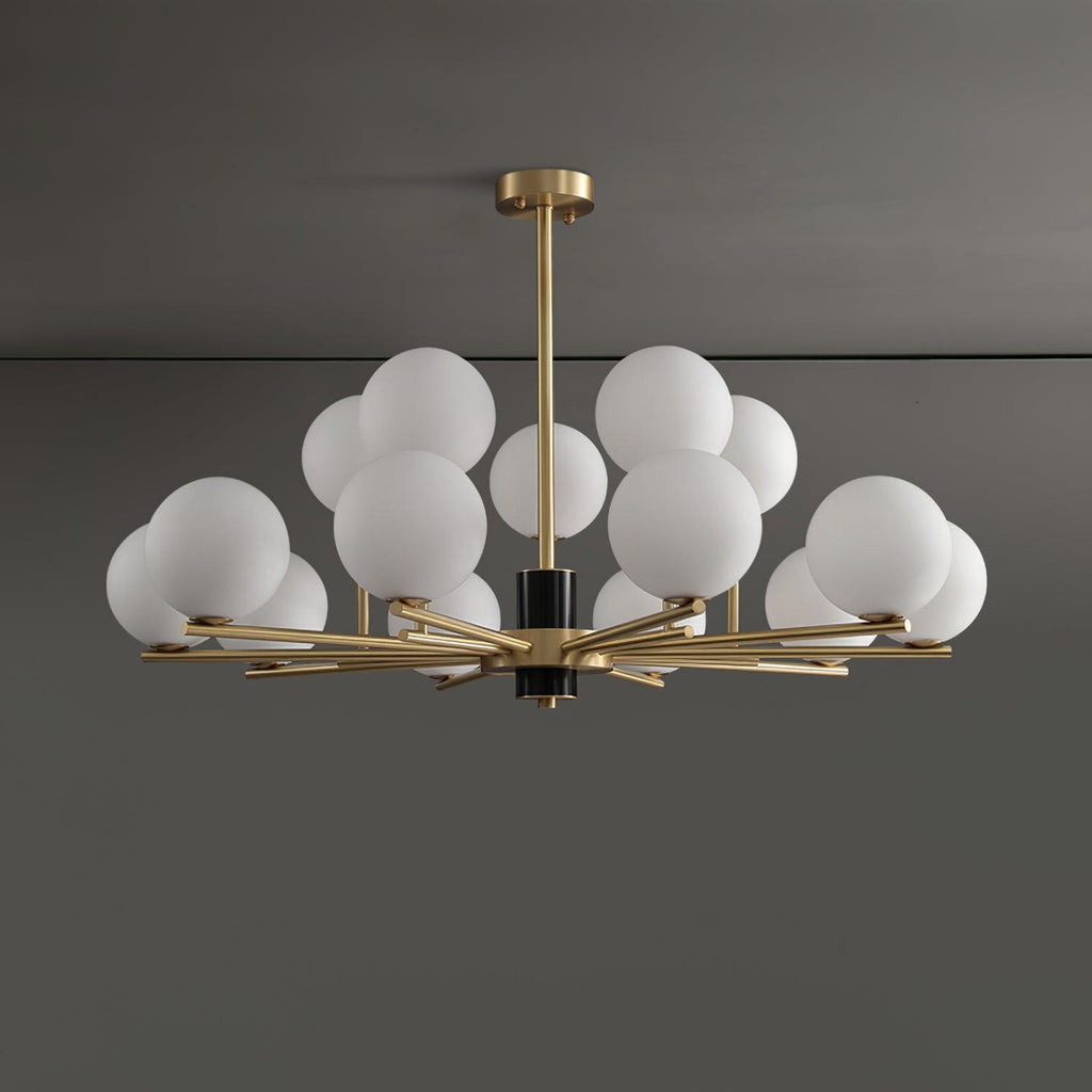 Covynel Lustre en Laiton Mi-Siècle - Neutralighting