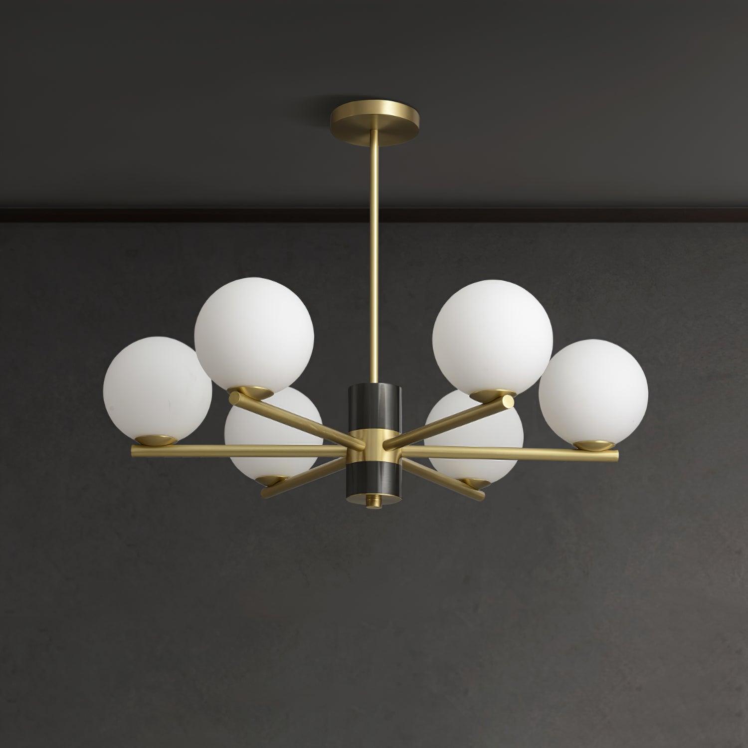 Covynel Lustre en Laiton Mi-Siècle - Neutralighting