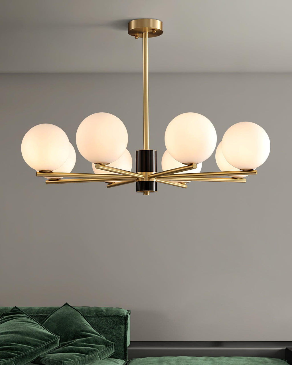 Covynel Lustre en Laiton Mi-Siècle - Neutralighting