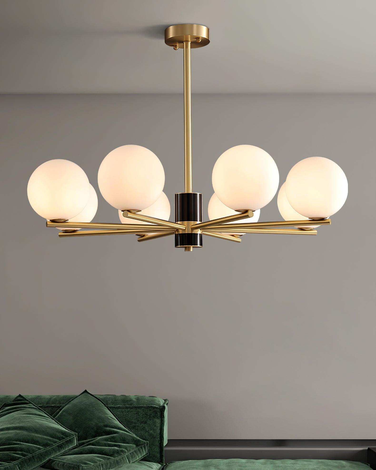 Covynel Lustre en Laiton Mi-Siècle - Neutralighting
