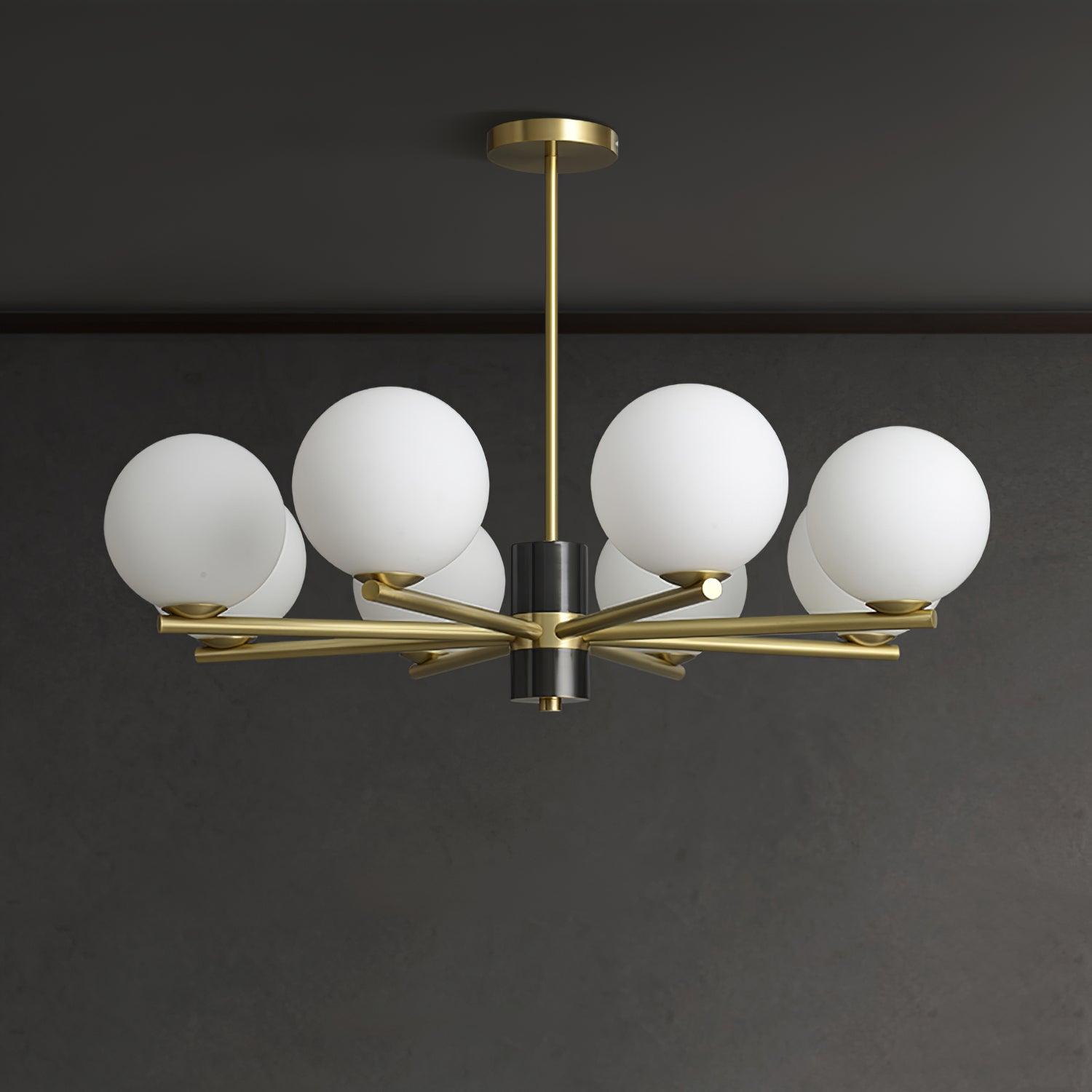 Covynel Lustre en Laiton Mi-Siècle - Neutralighting