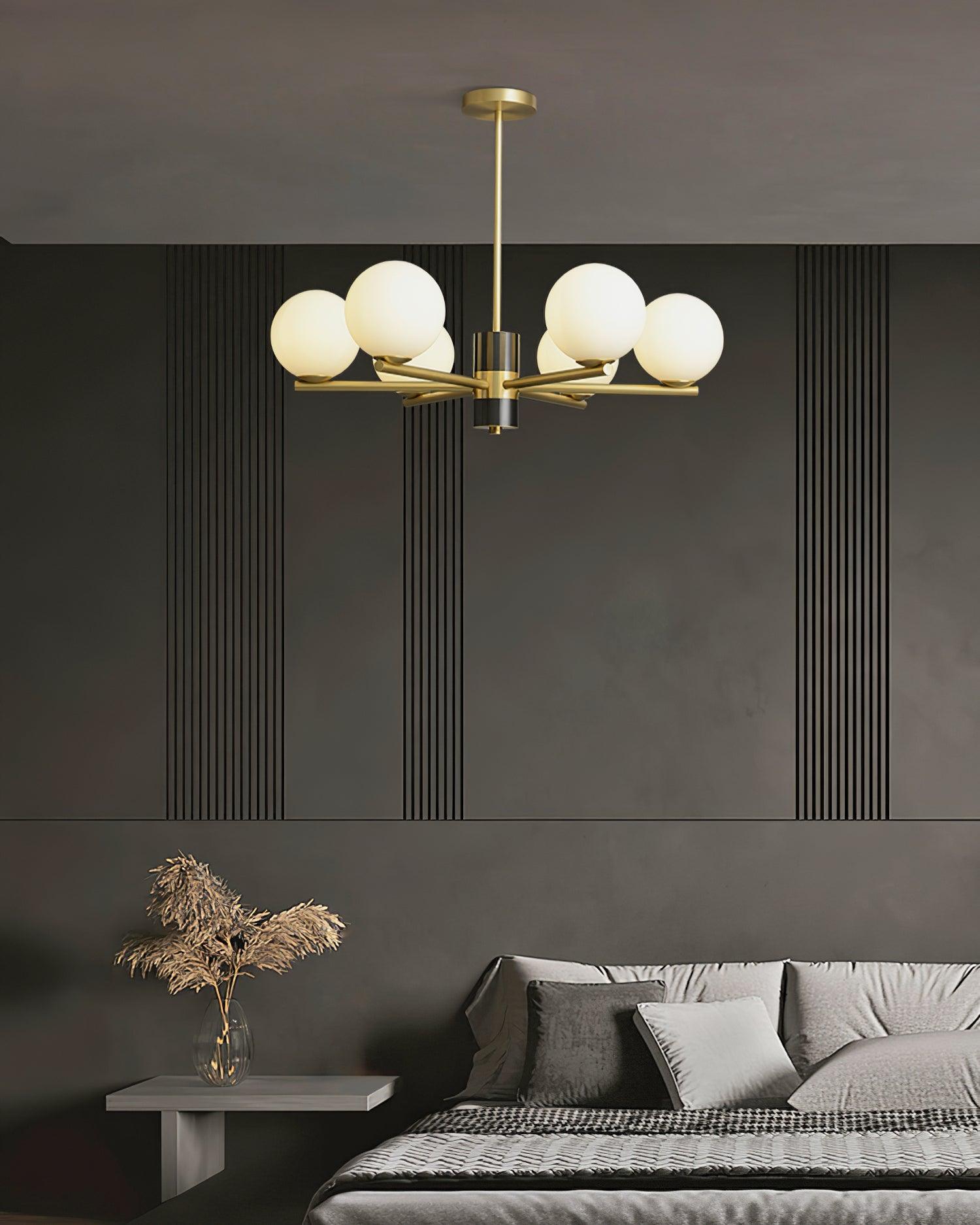 Covynel Lustre en Laiton Mi-Siècle - Neutralighting
