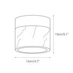 Ivinir Lampe De Plafond Ronde Marbre Minimaliste Moderne - Neutralighting