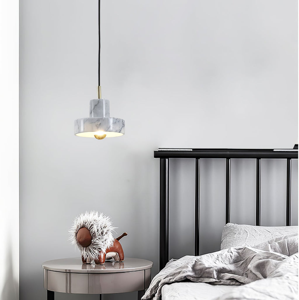 Cunorora Premium Nordic Art Aura Marbre Pendentif Lampe - Neutralighting