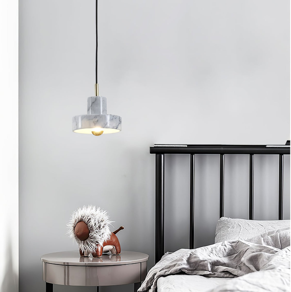 Cunorora Premium Nordic Art Aura Marbre Pendentif Lampe - Neutralighting