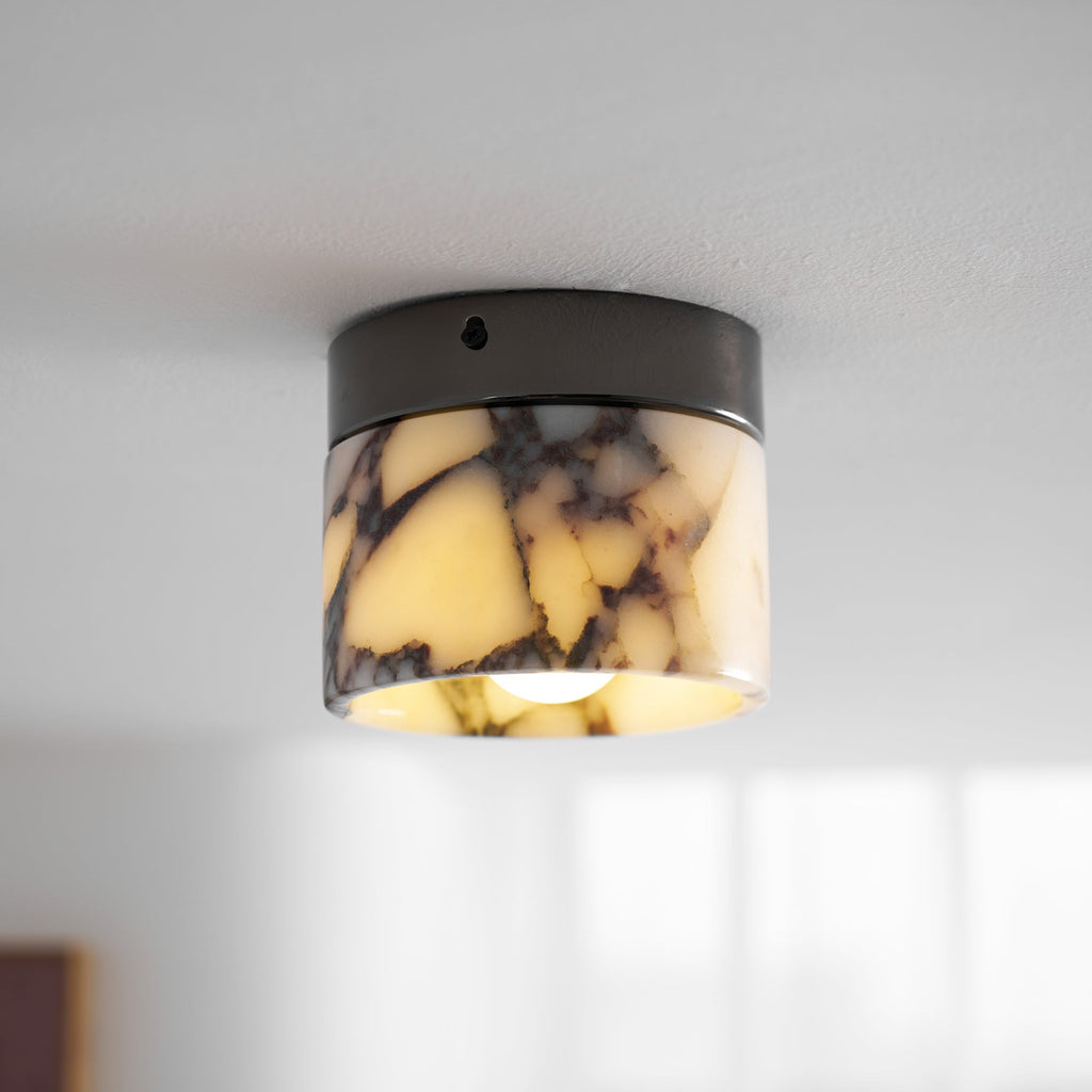 Ivinir Lampe De Plafond Ronde Marbre Minimaliste Moderne - Neutralighting