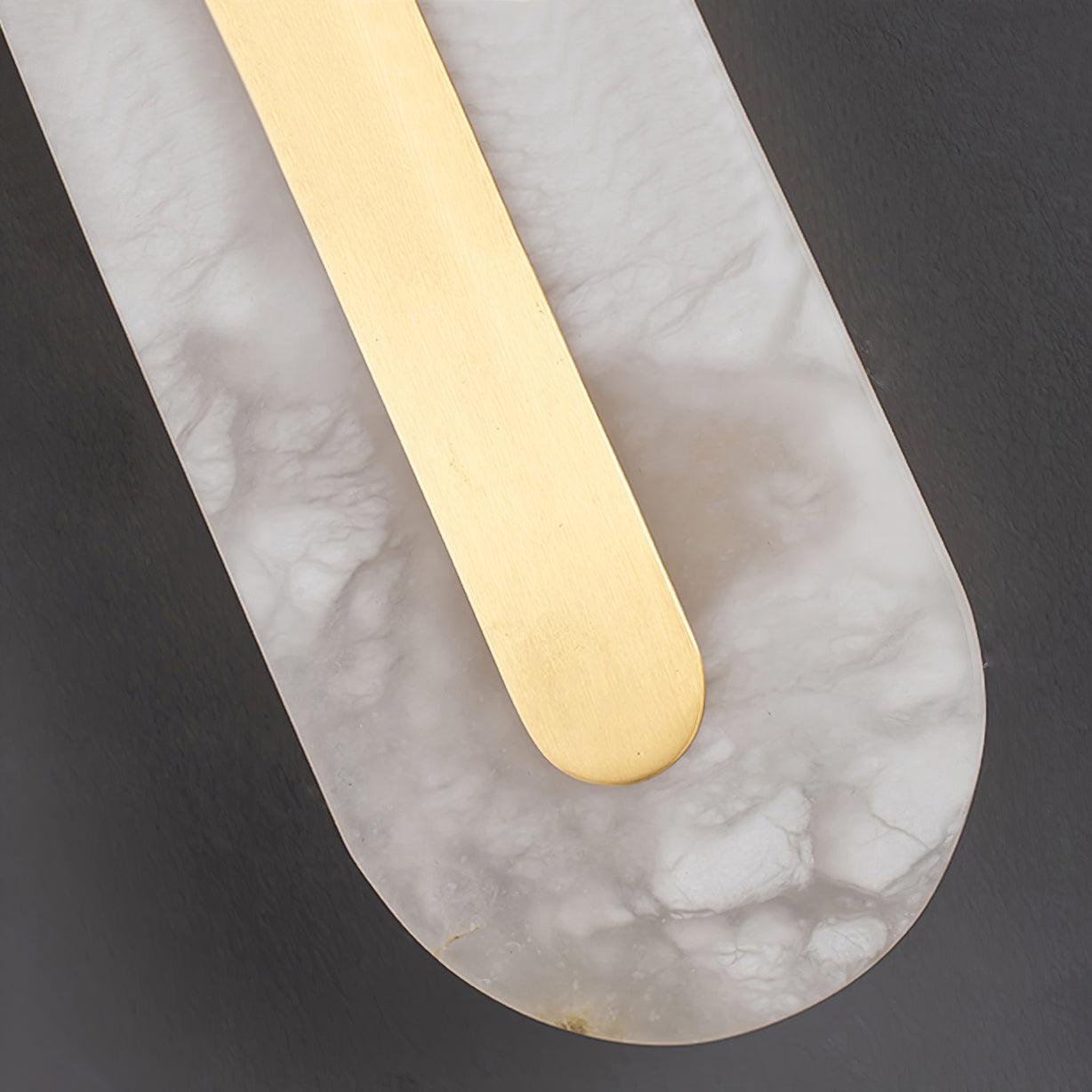 Hurn Applique Murale Ronde en Albâtre - Neutralighting