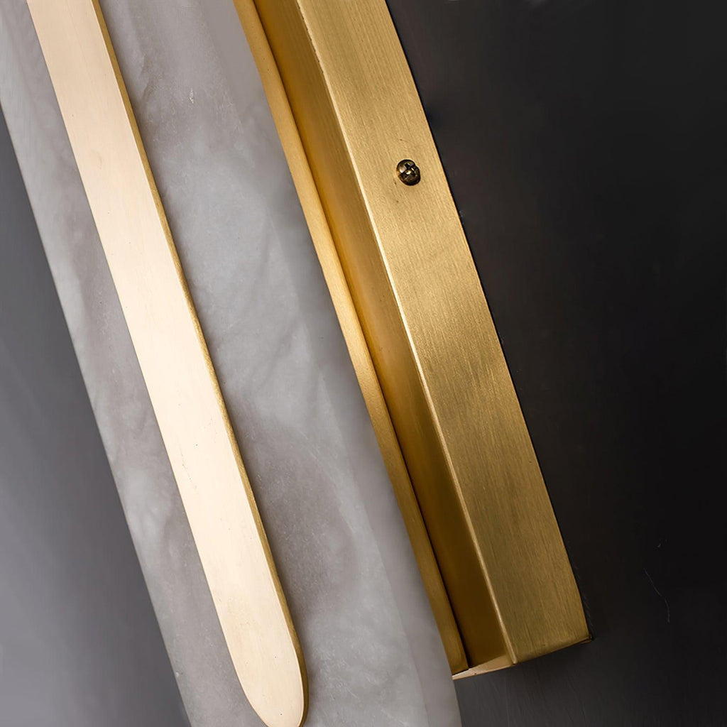 Hurn Applique Murale Ronde en Albâtre - Neutralighting
