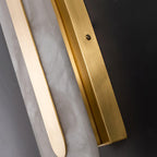 Hurn Applique Murale Ronde en Albâtre - Neutralighting