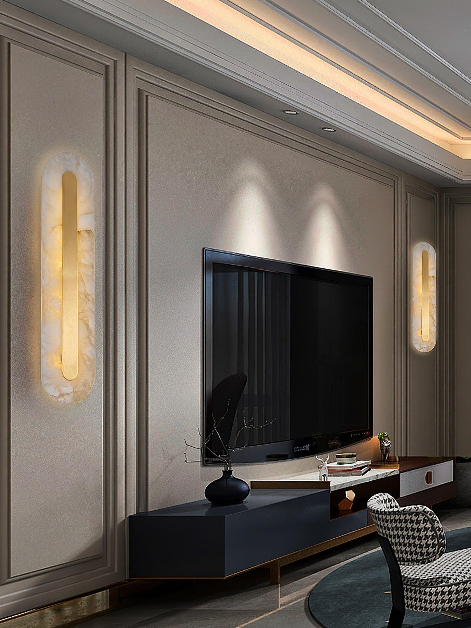 Selvia Applique Murale en Albâtre - Neutralighting