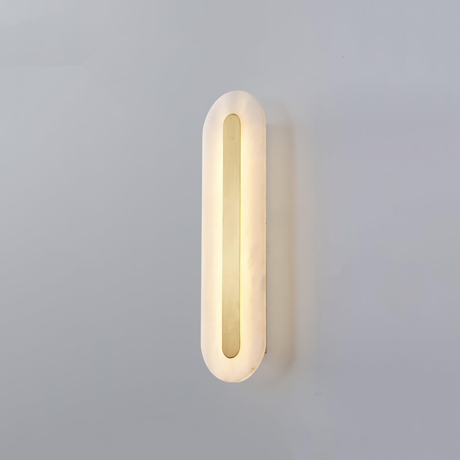 Hurn Applique Murale Ronde en Albâtre - Neutralighting