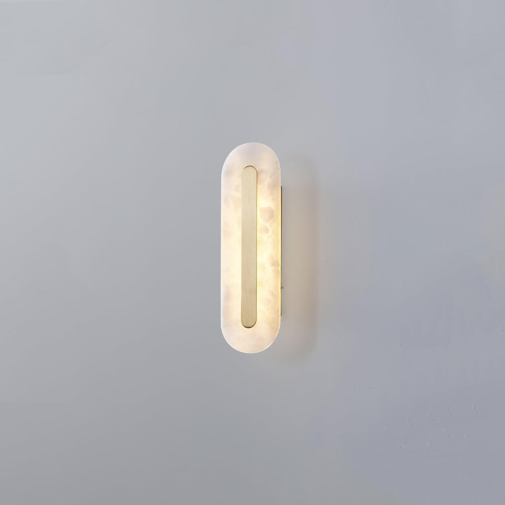 Hurn Applique Murale Ronde en Albâtre - Neutralighting