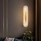 Hurn Applique Murale Ronde en Albâtre - Neutralighting