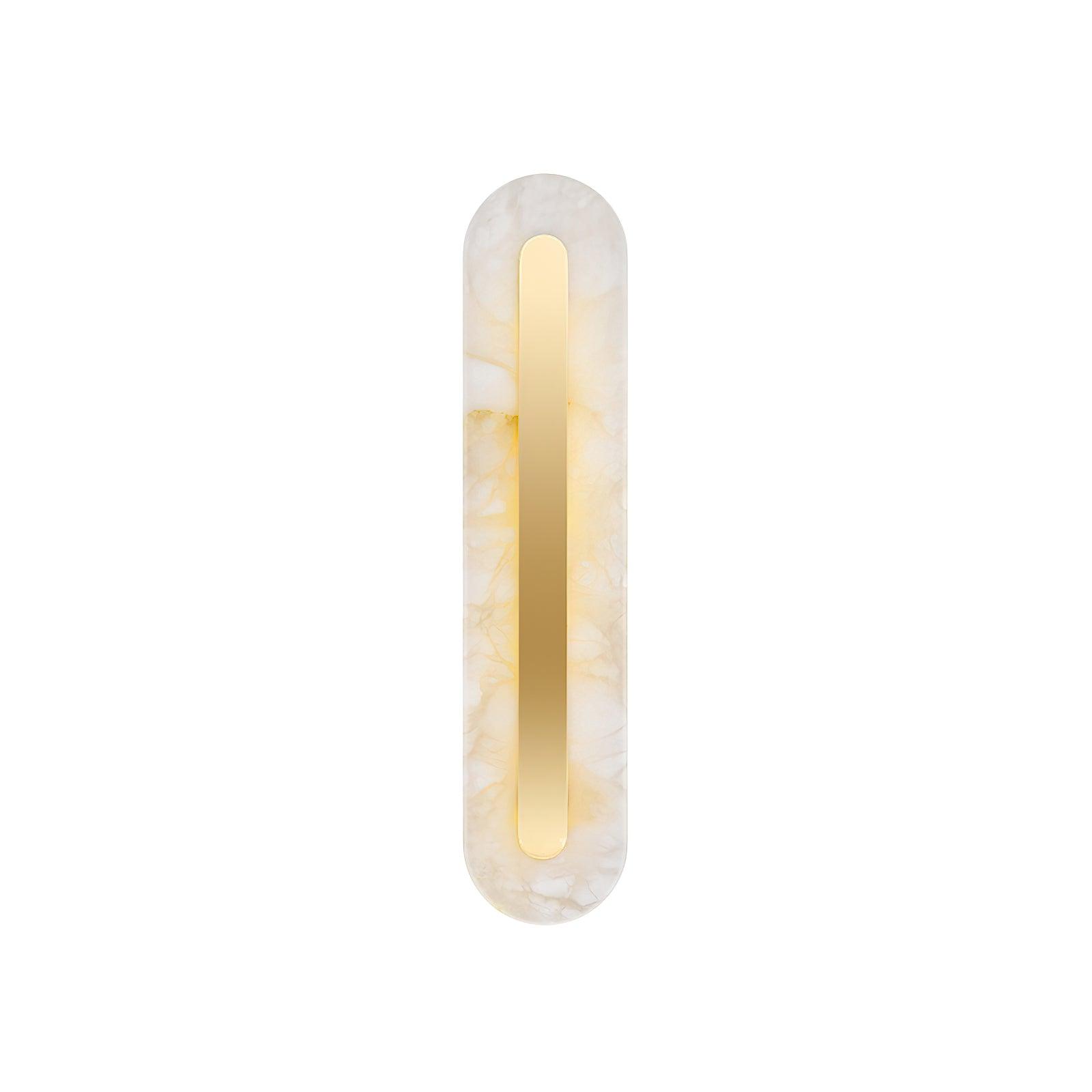 Hurn Applique Murale Ronde en Albâtre - Neutralighting