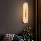 Hurn Applique Murale Ronde en Albâtre - Neutralighting