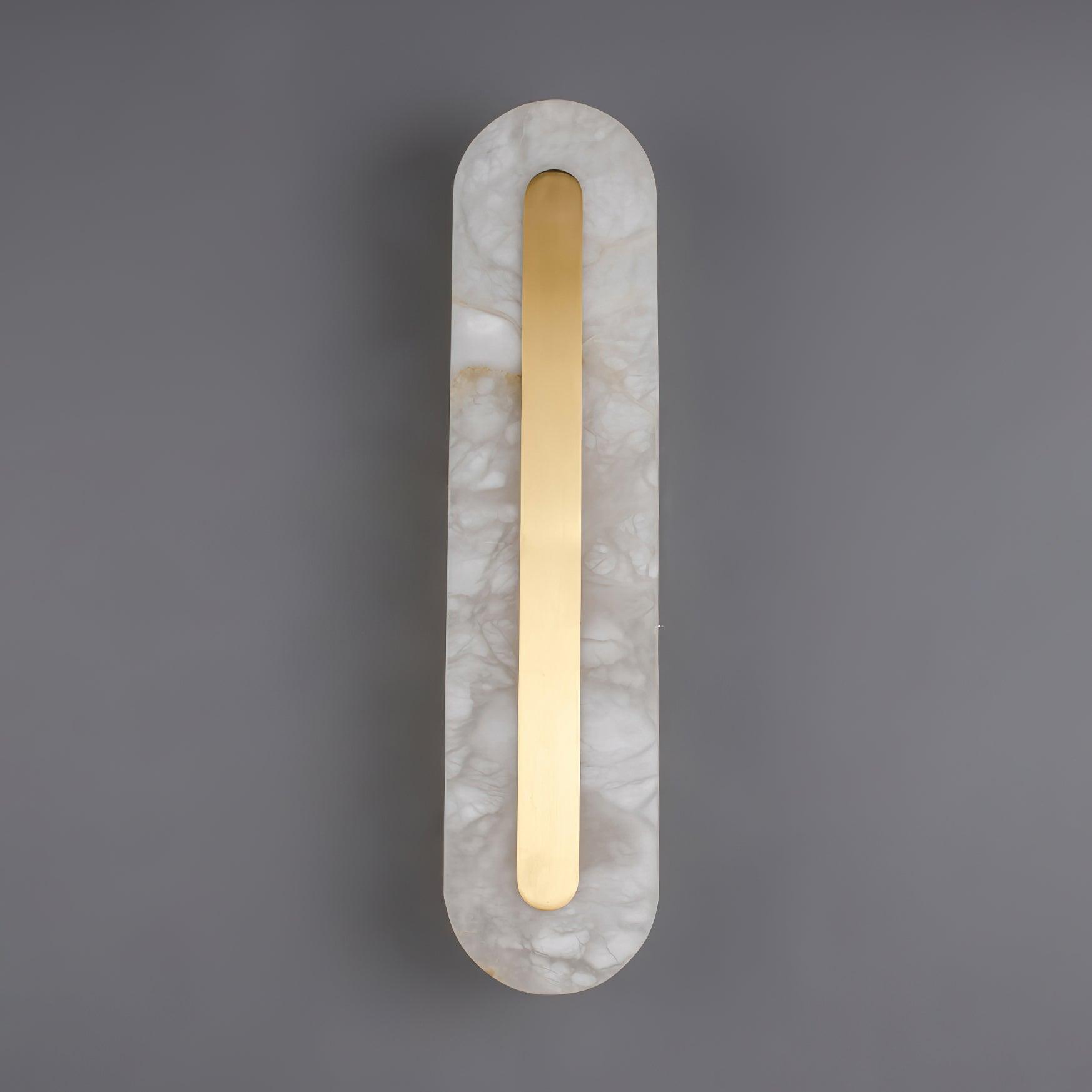 Hurn Applique Murale Ronde en Albâtre - Neutralighting