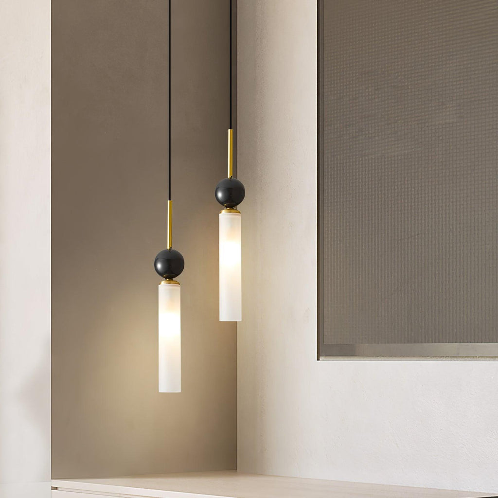 Thea Suspension minimaliste en marbre - Neutralighting