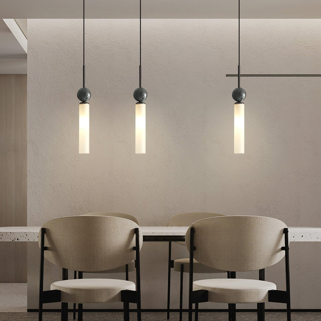 Thea Suspension minimaliste en marbre - Neutralighting
