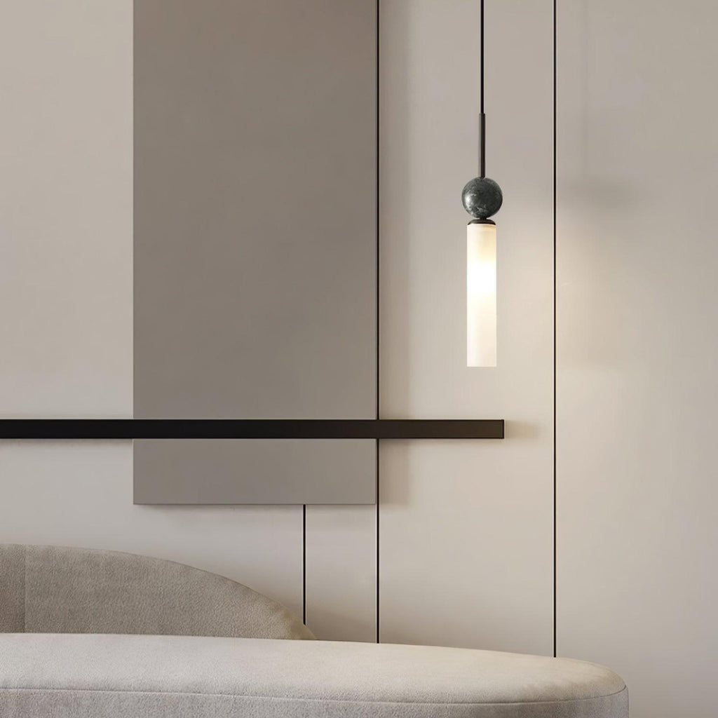 Thea Suspension minimaliste en marbre - Neutralighting