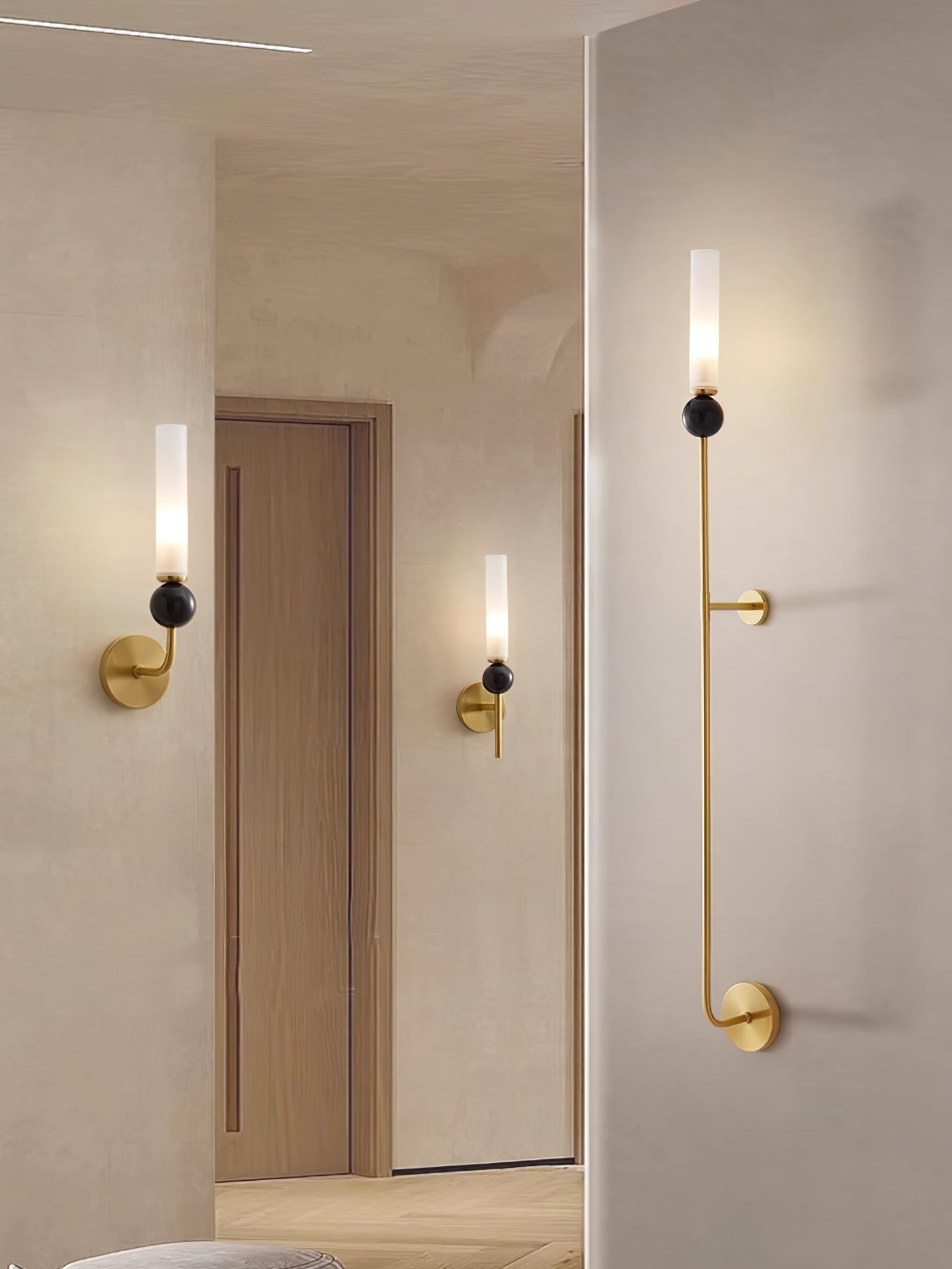 Casoreth Applique Murale Verticale en Marbre Moderne - Neutralighting