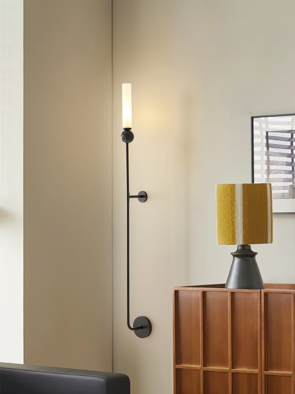 Casoreth Applique Murale Verticale en Marbre Moderne - Neutralighting