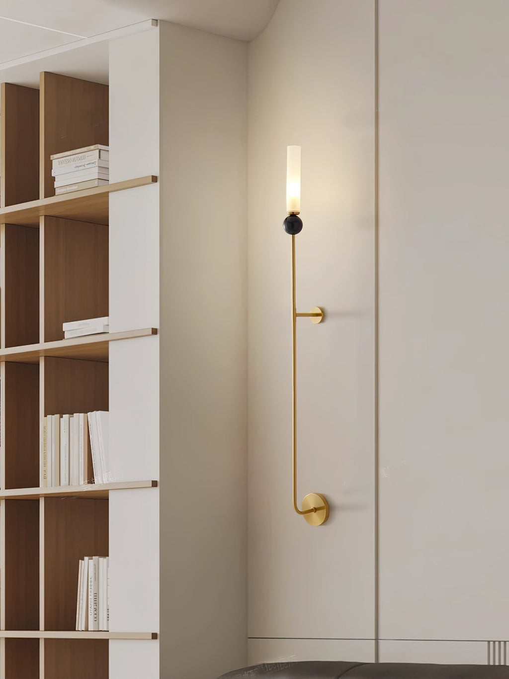 Casoreth Applique Murale Verticale en Marbre Moderne - Neutralighting